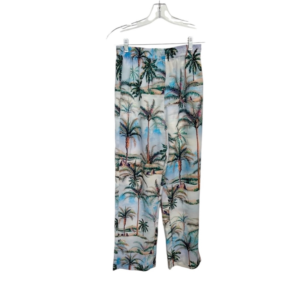 Top Shop Hawaiian Print Palazzo Pant